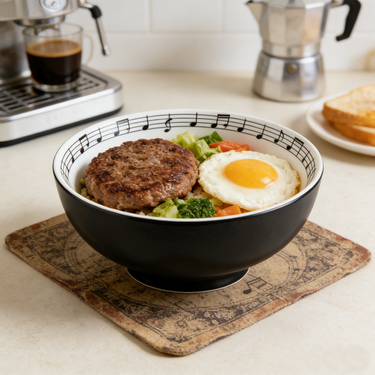 Musical Note Bowl
